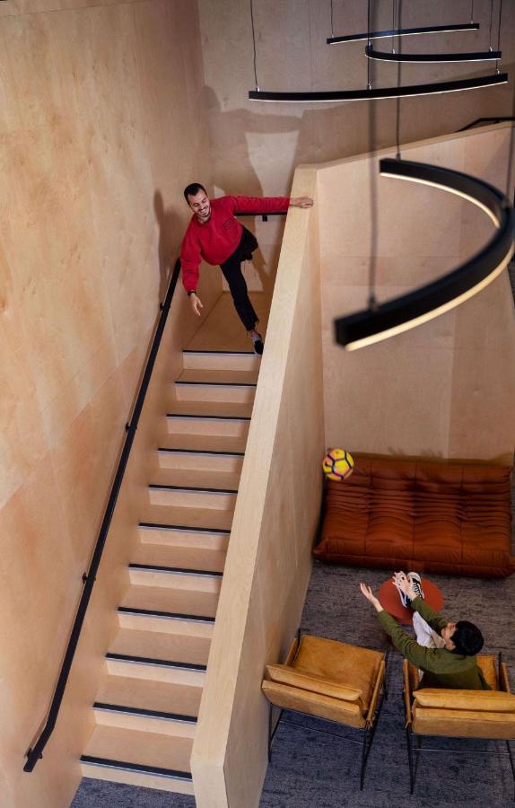 Lylo Auckland Hotel Exterior photo The staircase